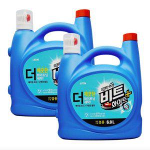 비트 액체세제 화이트플러스6.0L(겸용) 2묶음 (당일발송/무제한공급/정품)