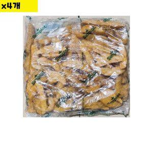 식자재 심플로트 감자 크런치웨지 2Kg x4개 (반품불가)