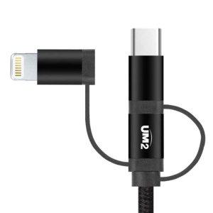 멀티 고속 충전케이블 UMCA-MFI3IN1