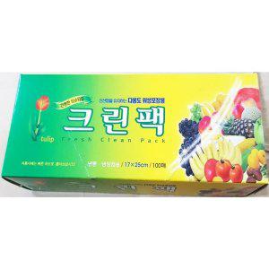 크린팩 우진 미니 17x25 100매 x50개 - 식자재 용품