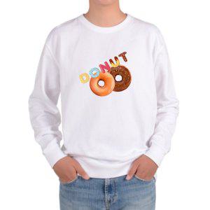 맨투맨 DONUT 도넛 도너츠 튜브닮은 빵 BREAD 동글