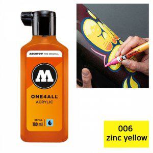모로토우 원포올 마카 리필 180ml (006 zinc yellow)