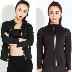 여성 다이어트 운동복 헬스복 땀복 상의자켓