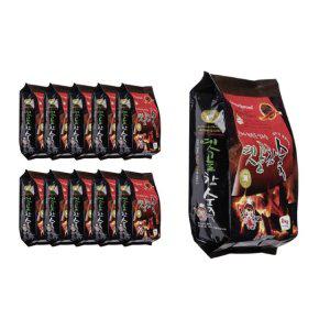 지피니 옛골 참숯 2kg + 착화제 포함 10개입 1박스