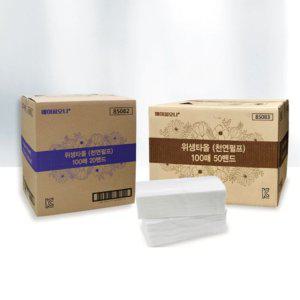 페이퍼타올 무형광 휴지 화장실 위생 2000매