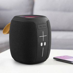 엑토 스피커 블루투스스피커 LED 컬러 무드등 블루투스 스피커 (블랙)