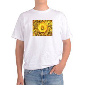 반팔티 비트코인 BC BIT COIN 전자화폐 암호화 처리