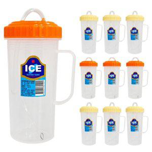 덕신 (손잡이빨대컵) x(10개)500ml 병원물컵 환자물병