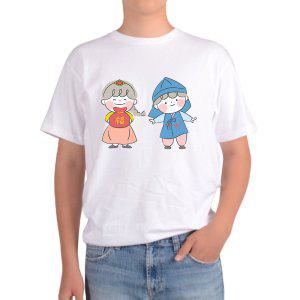 오트밀 반팔티 설날 윷놀이 제기차기 민속놀이 세배
