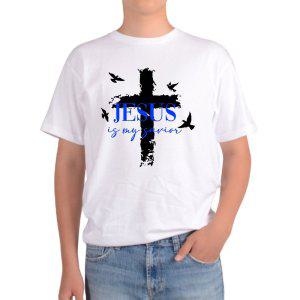 반팔티 오트밀 예수님 JESUS 추수감사절 주일학교 3번