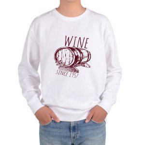 기모맨투맨 포도주 와인 wine 오크통 파리술 디자인
