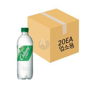 롯데칠성 업소용 칠성 사이다 500ml 페트 20개입 (1BOX) 탄산음료수 사무실음료수 탕비실음료 페트병음료