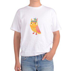 기능성반팔 올빼미 부엉이 OWL 제왕 프린트티셔츠