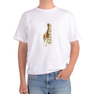 반팔티 기린 아프리카 GIRAFFE 디자인의류