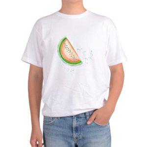 반팔티 수박 과일 멜론 농산물 디자인의류