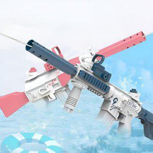 워터건 물놀이 충전식 전동물총 2세대 M416/AK47