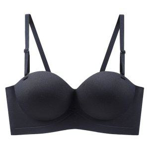 나사르 작은가슴 들뜸없는 볼륨 브라 노와이어 뽕브라