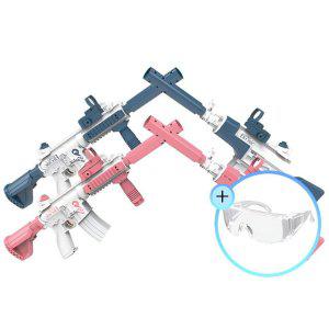 워터건 물놀이 충전식 전동물총 2세대 M416/AK47+고글