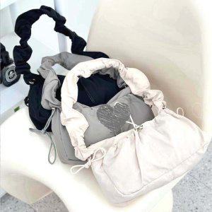 CHMA_30265 케일리 셔링 곱창끈 숄더백