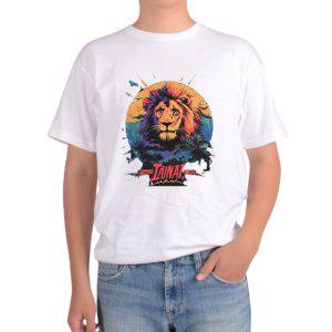 오버핏반팔티 전사이즈 사자 LION 빈티지 제왕