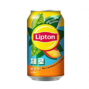 립톤 제로 아이스티 복숭아 355mlx24캔x2박스