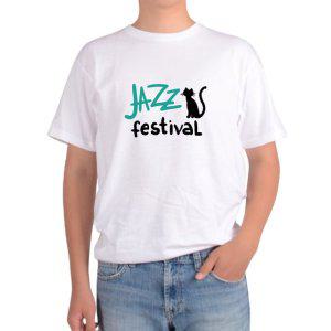 반팔 라운드티 재즈 페스티벌 JAZZ 음악 뮤직