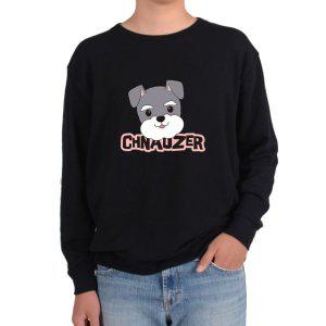 맨투맨 schnauzer 독일산반려견 슈나우저 dog 내친구그림 다양한 사이즈