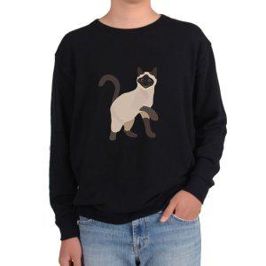 맨투맨 고양이 CAT 샴 샤미즈 애완묘 반려묘 야옹이그림 다양한 사이즈
