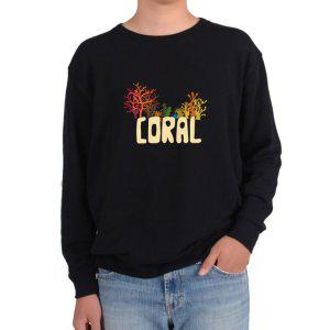 맨투맨 coral 산호초 바다 해양그림 전색상 사이즈