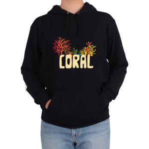 후드티 CARAK 이쁜 산호초 모양과 색깔 남태평양그림 다양한 색상 사이즈