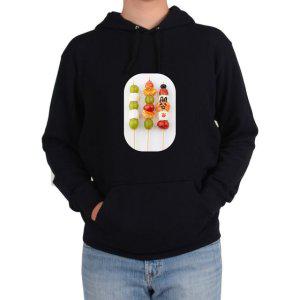 후드티 과일 꼬치 형형색색 가게 간식 이쁜 디저트그림 다양한 색상 사이즈