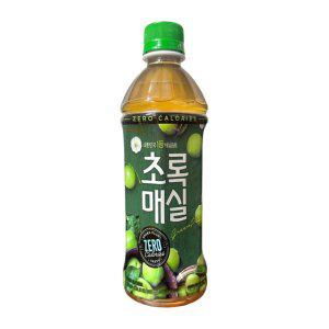 음료수 초록매실 제로 500mlx24펫 탕비실 간식