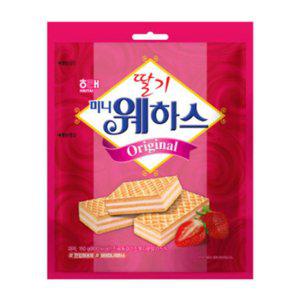 해태 딸기 미니 웨하스 150g X 6개