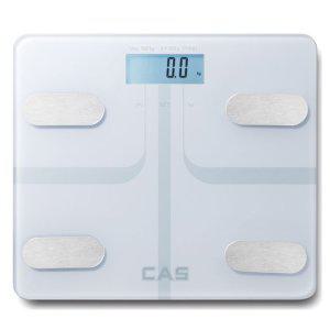 나비 카스체중계 디지털체중계 카스 체지방 측정저울 (BFA-28) (화이트)
