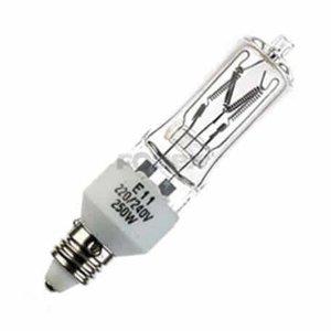 포멕스 사진조명 할로겐램프 HL220-250 E11 (HL252) 220V용