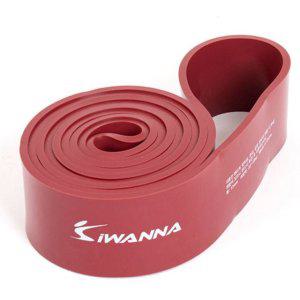 JMds 아이워너 스트레칭밴드 라텍스 풀업밴드 51mm (루비와인) 라텍스밴드 운동밴드 헬스밴드
