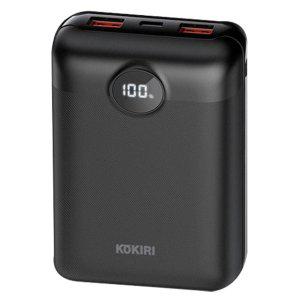 JMds 코끼리 보조배터리 고속충전 LCD 20000mAh 3포트 (블랙)