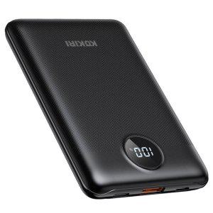 JMds 코끼리 보조배터리 미니 고속충전 LCD PD 22.5W 10000mAh C타입 USB 2포트 (블랙)