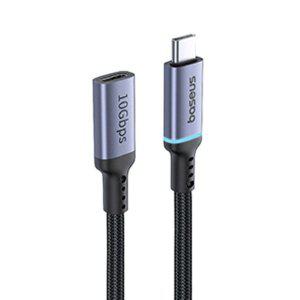 JMds 베이스어스 C타입고속충전케이블 고속충전케이블 C타입 10Gbps 100W 연장 케이블 0.5M