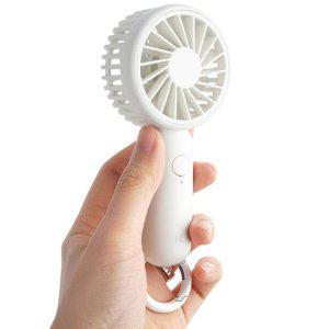 JMds 카푸 핸디형청소기 멀티카라비너 미니선풍기 (화이트) (KF-SHF01)