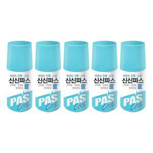 바르는쿨파스 60g 5개입 바르는타입 롤온쿨 쿨롤온 60g신신파스