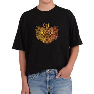 오버핏반팔티 부엉이얼굴 올빼미얼굴 OWL 다양한색상 전사이즈