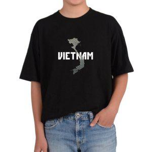 반팔티 베트남 지도 vietnam 여행 다양한색상 전사이즈