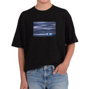 반팔티 바다속 고래헤엄 whale 수영 다양한색상 전사이즈