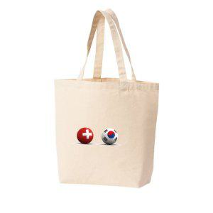 에코백 토트백 한국 스위스 국기 은행 시계 다양한색상 전사이즈