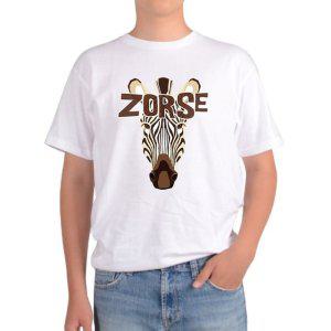 길단 아시아핏 반팔티 ZORSE 조스 아빠는 얼룩말 엄마는 그냥 말그림 다양한색상 전사이즈