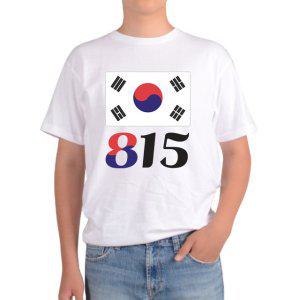 길단 아시아핏 반팔티 815 8월15일 광복절 태극기 나라사랑 독립그림 다양한색상 전사이즈