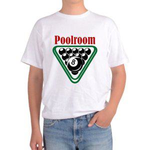 길단 아시아핏 반팔티 당구 Poolroom eight ball 게임 pocket ball그림 다양한색상 전사이즈