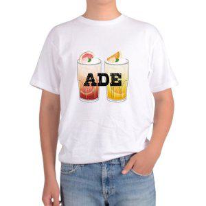 길단 아시아핏 반팔티 음료수 ADE 자몽에이드 레몬에이드 아이스차그림 다양한색상 전사이즈