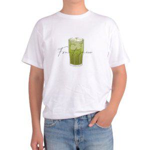길단 아시아핏 반팔티 FRUIT JUICE 과일주스 키위주스 그린키위그림 다양한색상 전사이즈